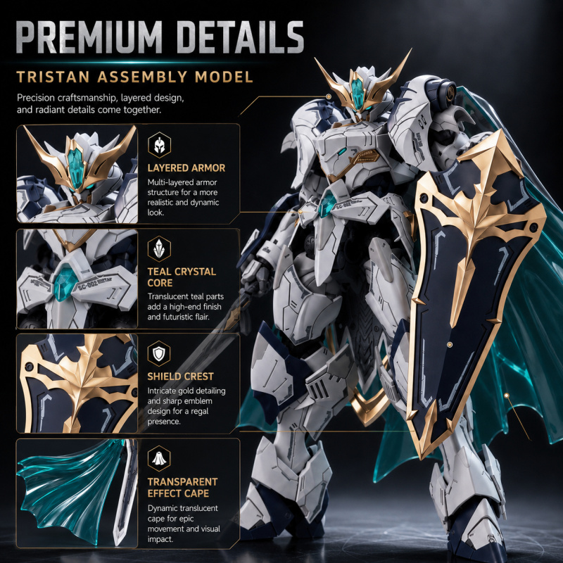 Tristan Knight Mecha Assembly  - Diy Robot Electronics Kit reseña y precio