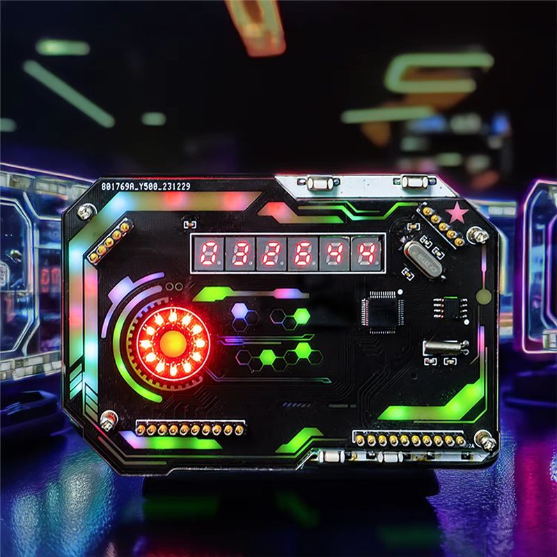 ABLU-Desktop Digital Clock Ele - Diy Innovative Electronics reseña y precio
