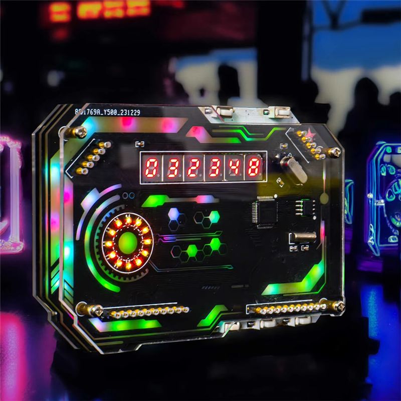 ABLU-Desktop Digital Clock Ele - Diy Innovative Electronics reseña y precio