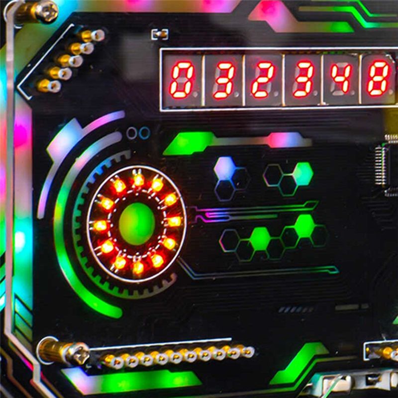 ABLU-Desktop Digital Clock Ele - Diy Innovative Electronics reseña y precio
