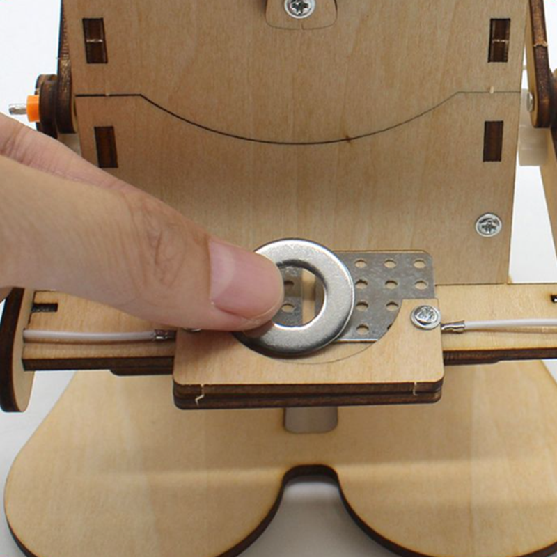 Wooden Assemble DIY Robot Eati - Diy Robot Electronics Kit reseña y precio