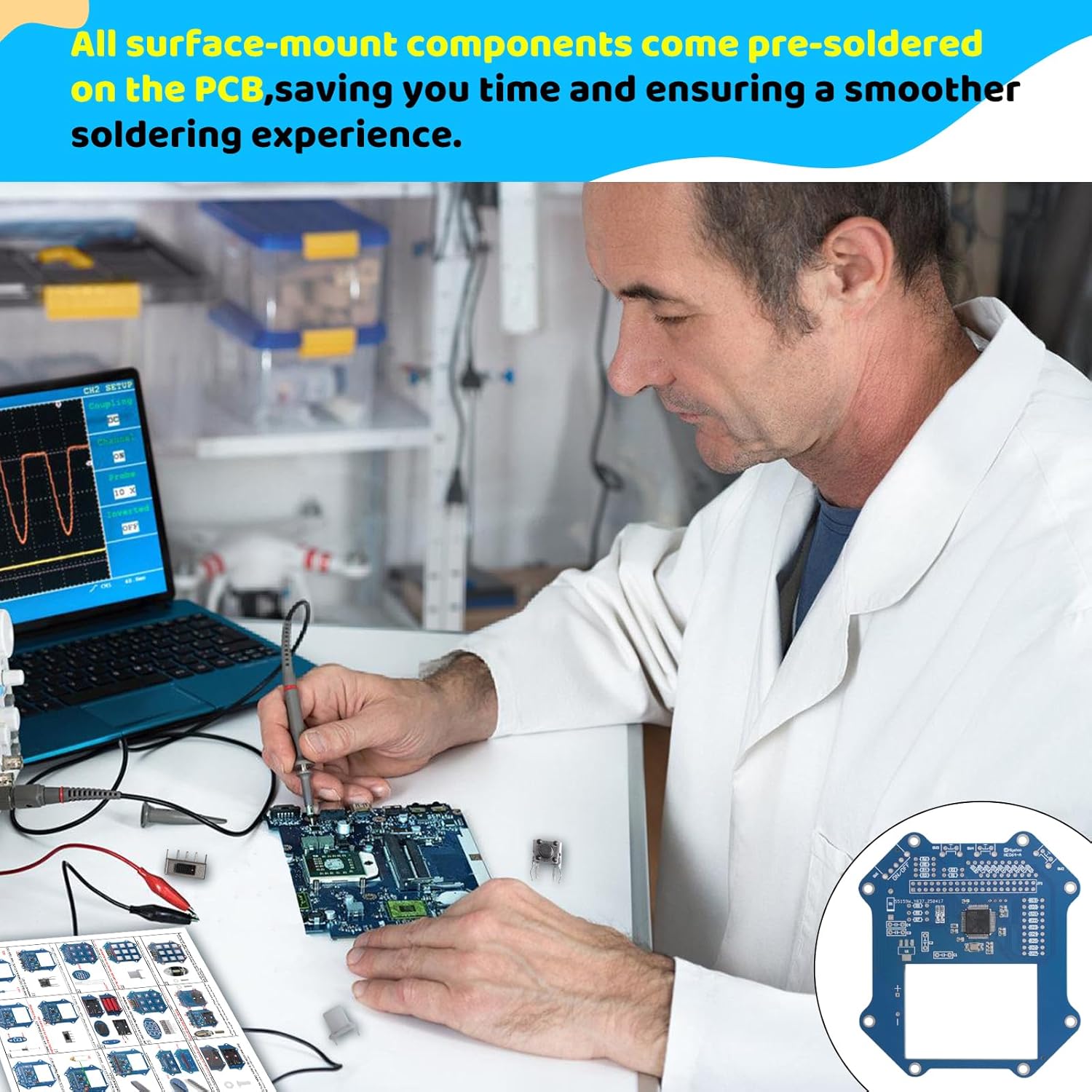 DIY Electronics Game Soldering - Diy Electronics Projects For Adults reseña y precio