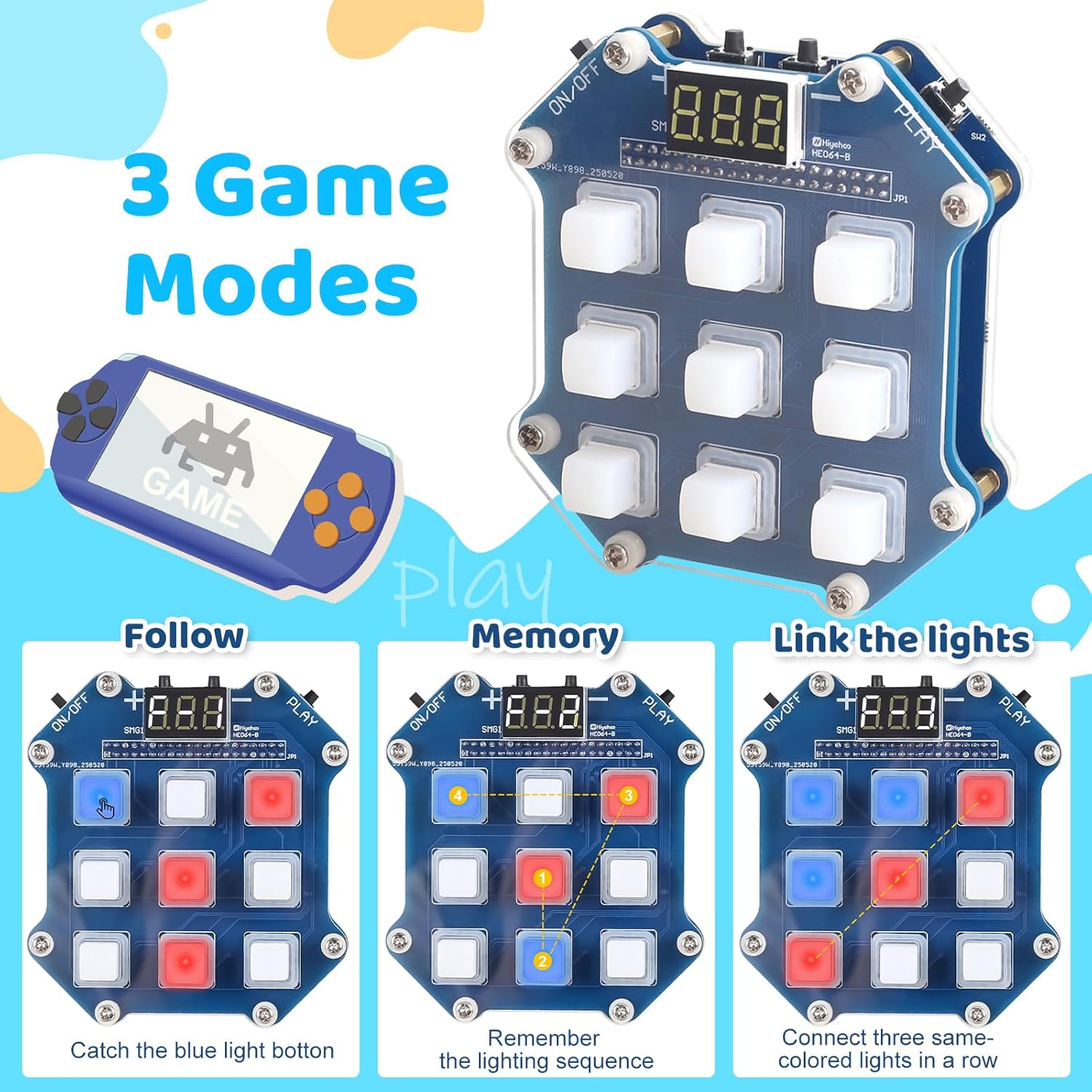 DIY Electronics Game Soldering - Diy Electronics Projects For Adults reseña y precio