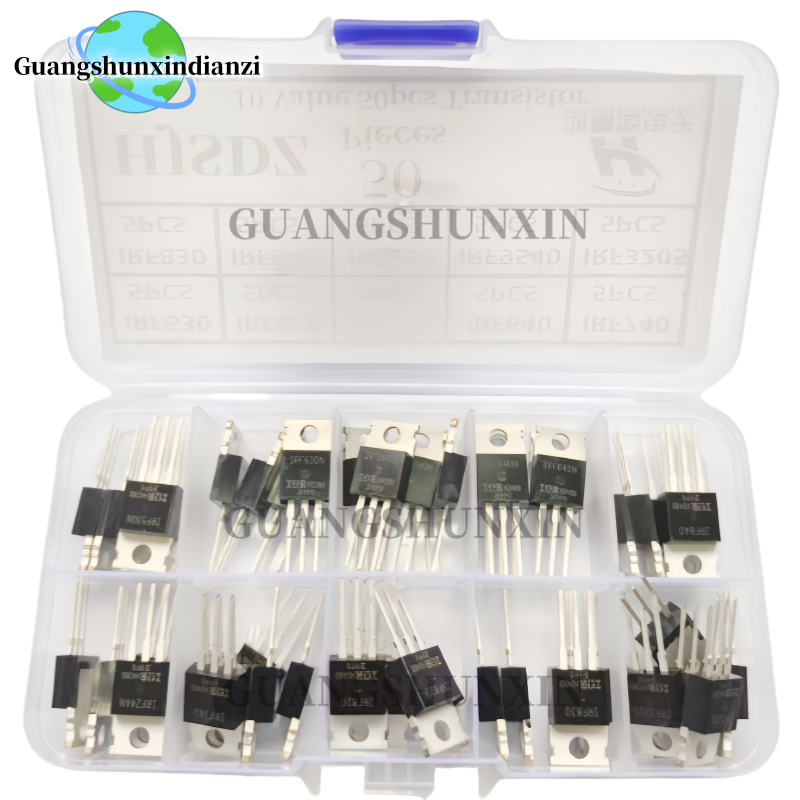 50pcs 10 Types Mosfet Transist - Mosfet Transistor Set reseña y precio