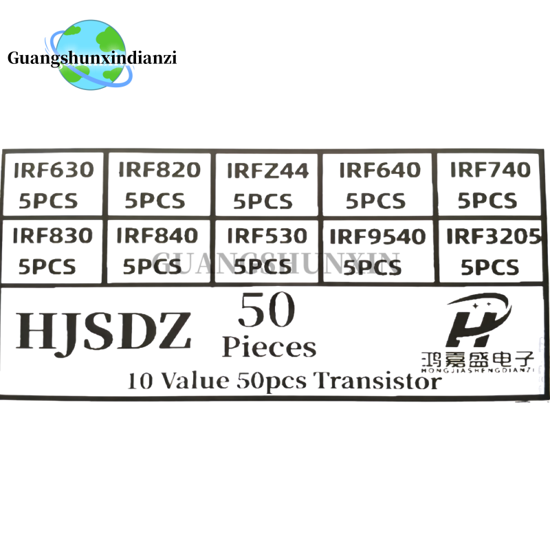 50pcs 10 Types Mosfet Transist - Mosfet Transistor Set reseña y precio