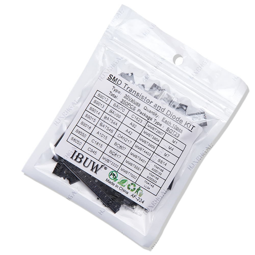 35values x 10PCS=350PCS SMD SM - Mosfet Transistor Set reseña y precio