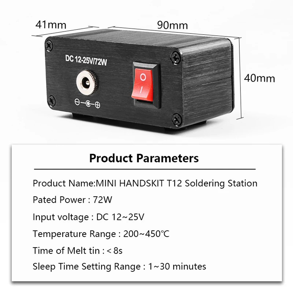 Digital T12 Soldering Station  - Diy Soldering Station No Electronics reseña y precio
