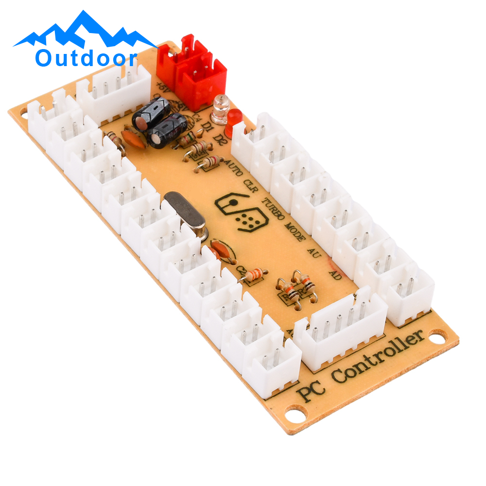 USB Arcade Joystick Chip Circu - Diy Electronics Game reseña y precio