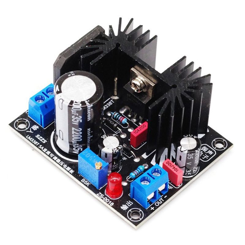 LM338 5A Output Adjustable Lin - Diy Electronics Supplies reseña y precio