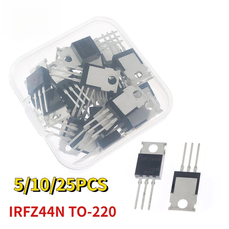 5/10/25PCS IRFZ44N TO-220 IRFZ - Mosfet Transistor Set reseña y precio