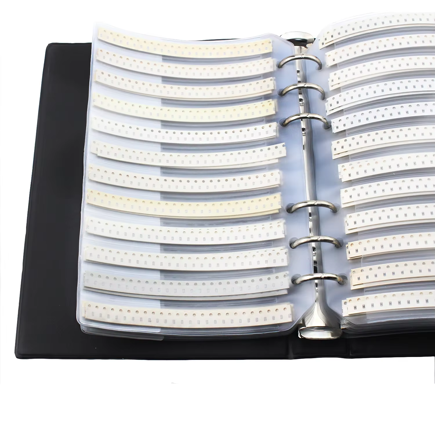 SMD Resistor Kit 170 Values 02 - Diy Electronics Book reseña y precio