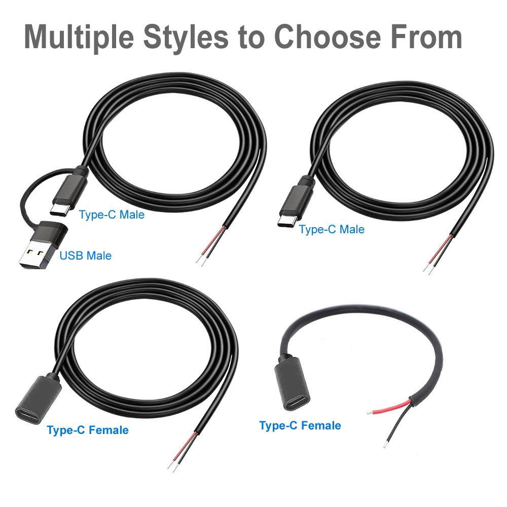 DC 2 Pin Power Cable USB and T - Diy Robot Electronics Kit reseña y precio