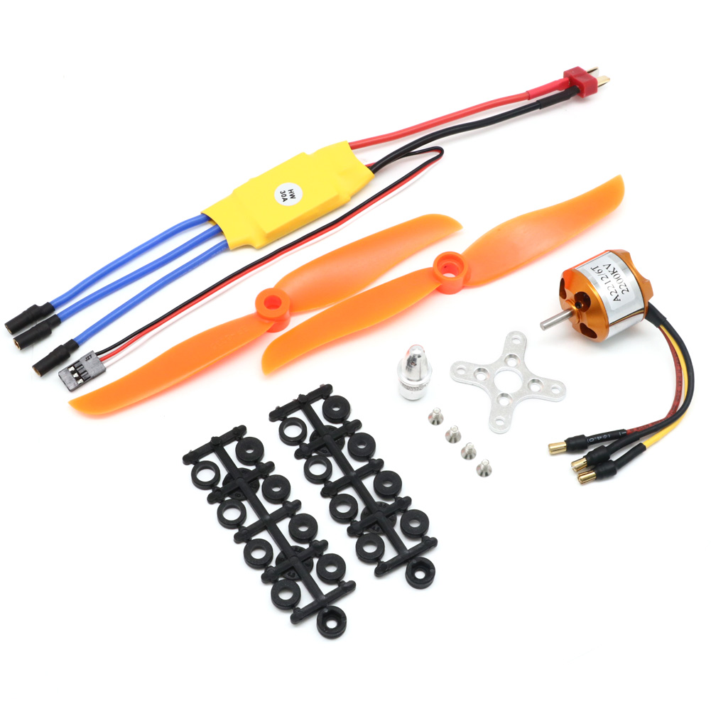 A2212 2212 2200KV Brushless Mo - Servo Motor Sg90 reseña y precio