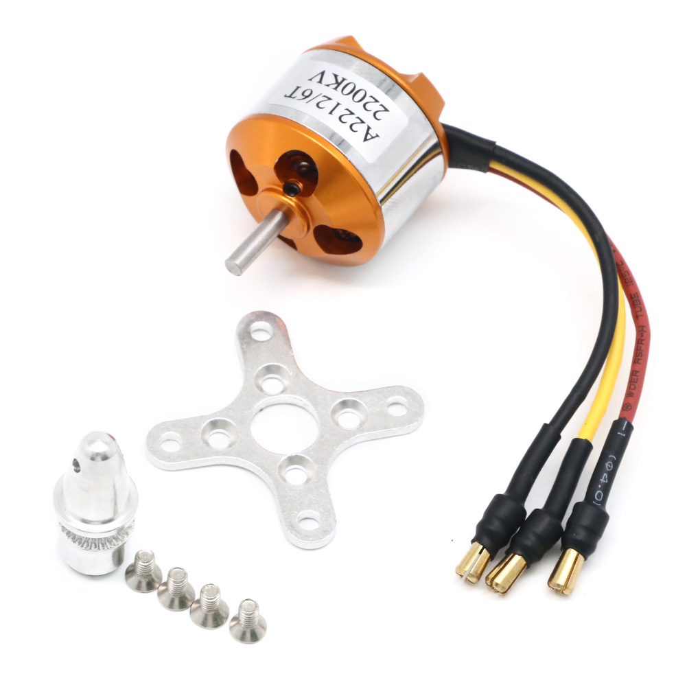 A2212 2212 2200KV Brushless Mo - Servo Motor Sg90 reseña y precio