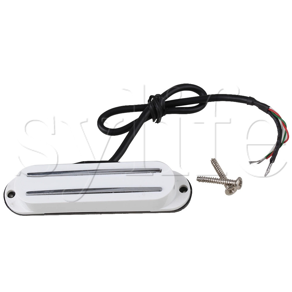 White 4 Wire Magnetic Dual Rai - Diy Electric Guitar Electronics reseña y precio