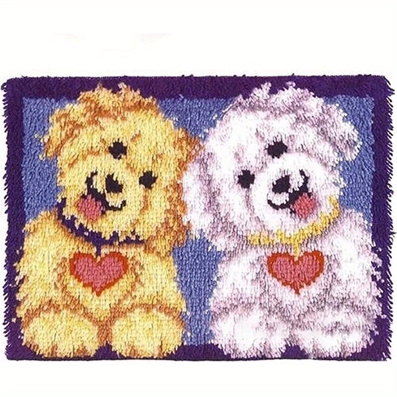 Cute Animals Latch hook Rug ki - Diy Electronics Projects For Adults reseña y precio