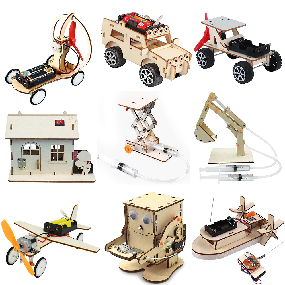 DIY Boat Model Science Toys Ki - Diy Electronics For Kids reseña y precio