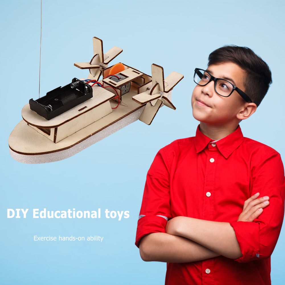 DIY Boat Model Science Toys Ki - Diy Electronics For Kids reseña y precio
