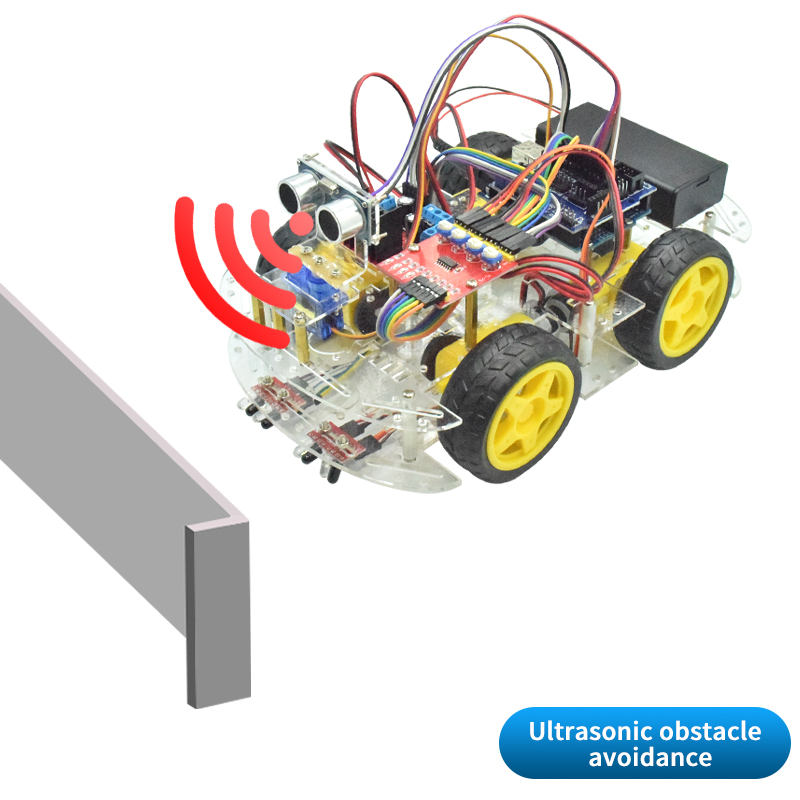 4WD Smart Robot Car Chassis Ki - Diy Robot Electronics Kit reseña y precio