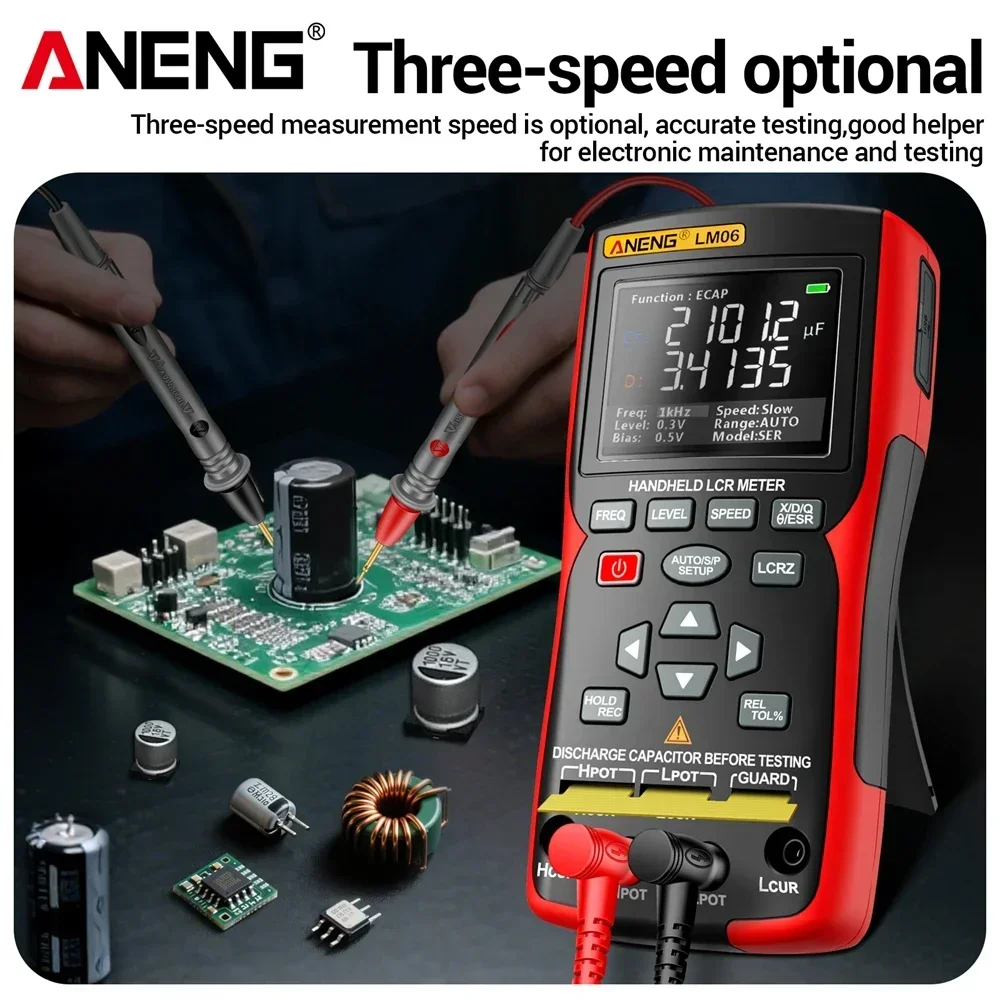 LM06 LCR Bridge Meter Electron - Diy Electronics Workshop reseña y precio