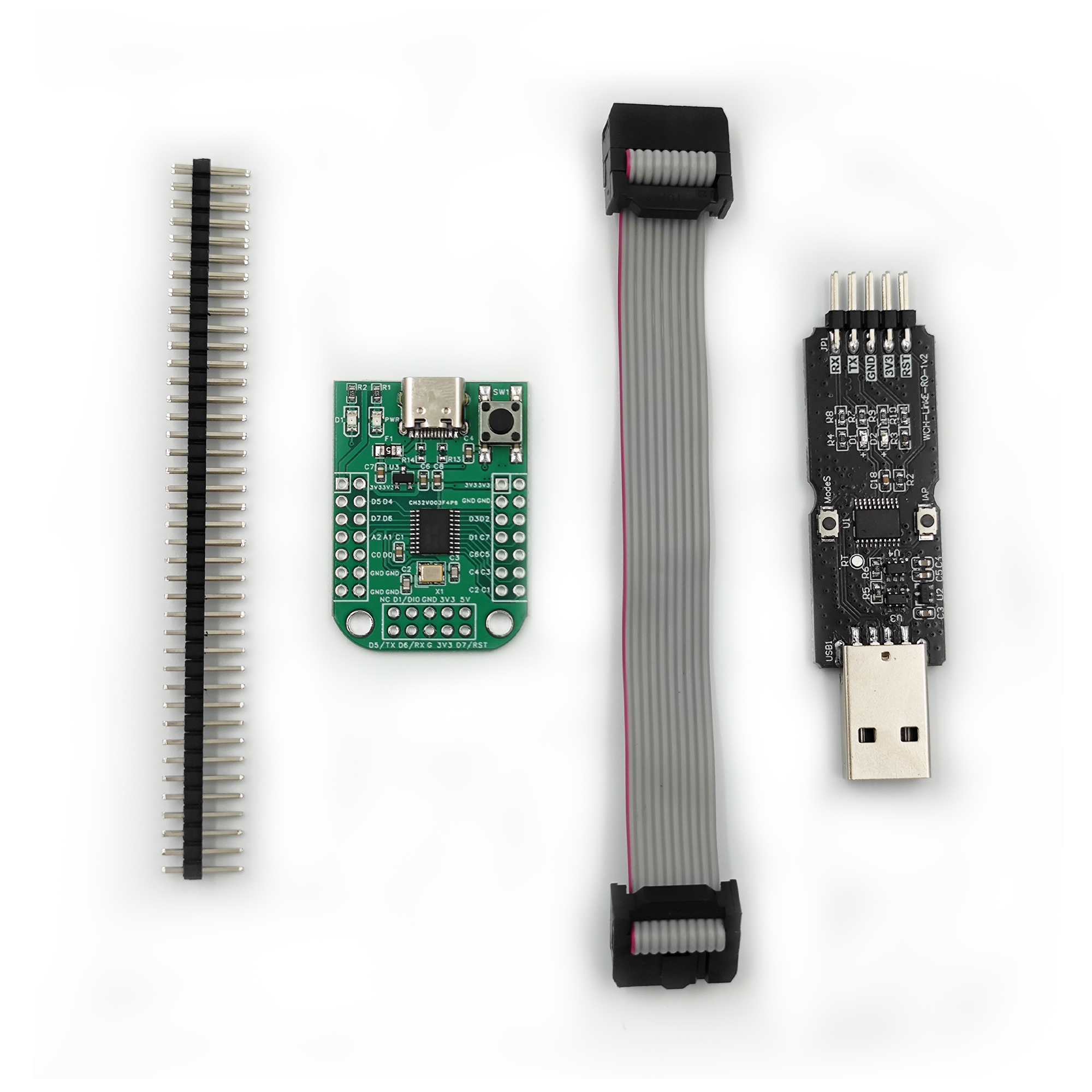 CH32V003 Kit 5IC Development b - Diy Electronics Game reseña y precio