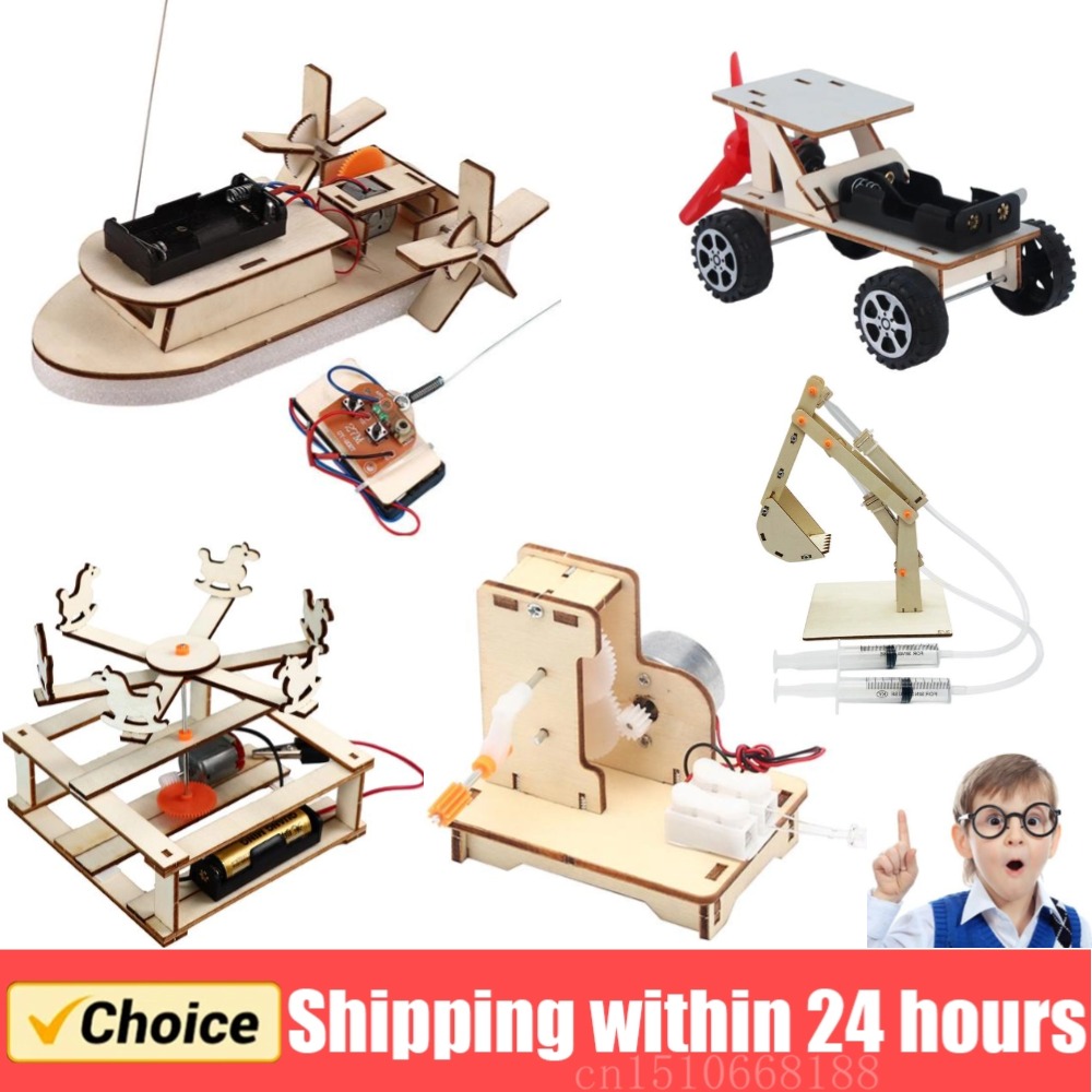 DIY Boat Model Science Toys Ki - Diy Electronics For Kids reseña y precio
