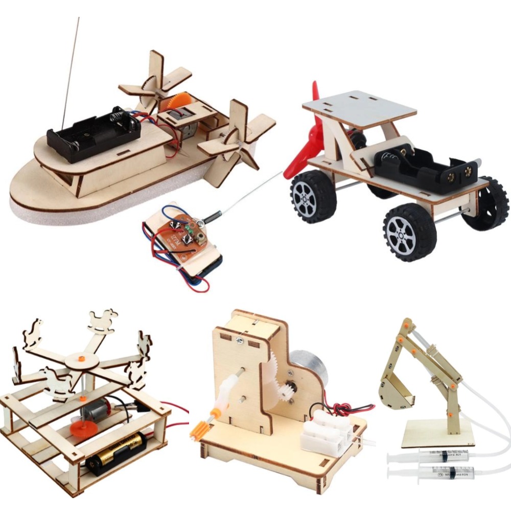DIY Boat Model Science Toys Ki - Diy Electronics For Kids reseña y precio