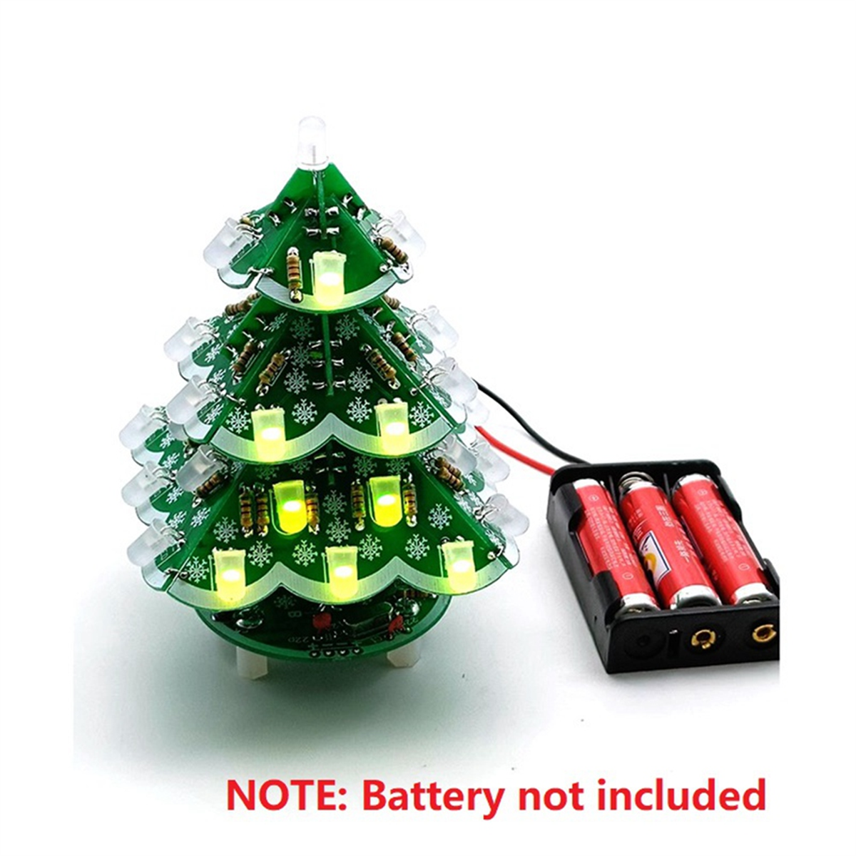 Newest! 3D Stereo Christmas Tr - Diy Electronics For Kids reseña y precio