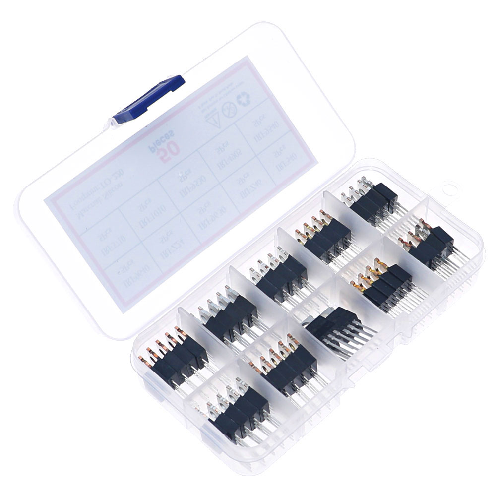 50Pcs 10 Values Mosfet Transis - Mosfet Transistor Set reseña y precio