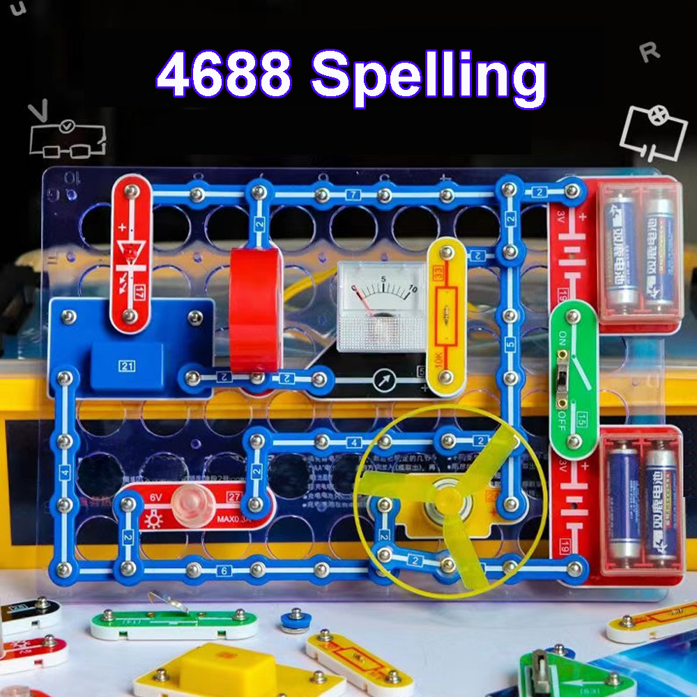 Circuit Electronic Science Edu - Diy Electronics For Kids reseña y precio