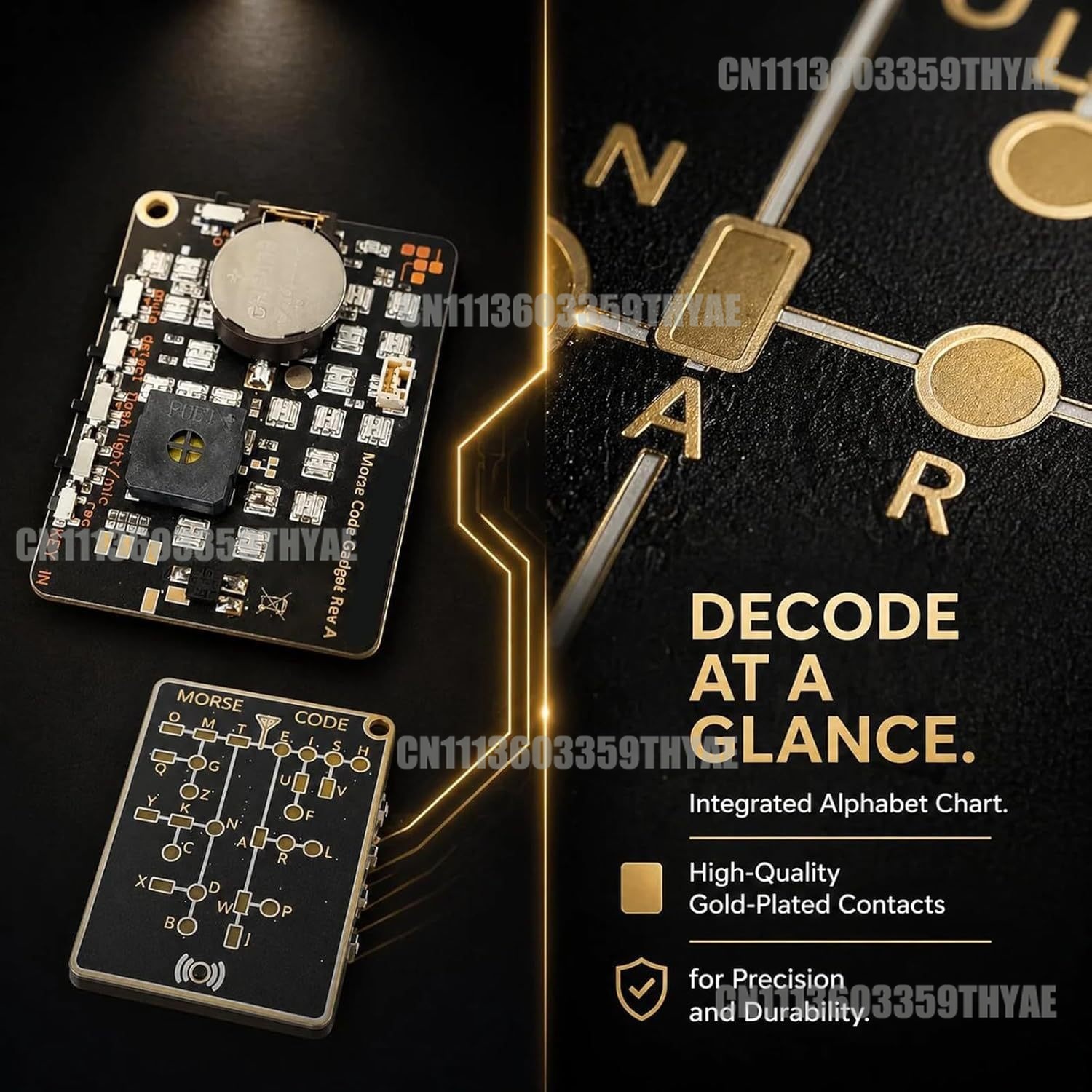 Morse Code Trainer Card Pro Le - Diy Electronics Projects For Adults reseña y precio