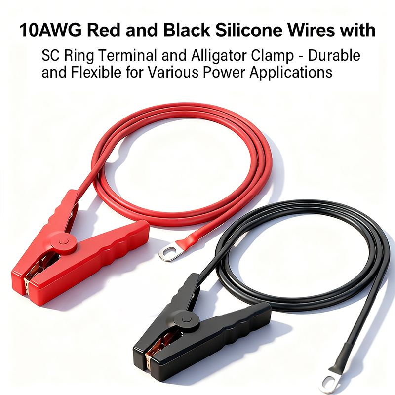 Car Jumper Cables Battery Alli - Crocodile Clip Set reseña y precio