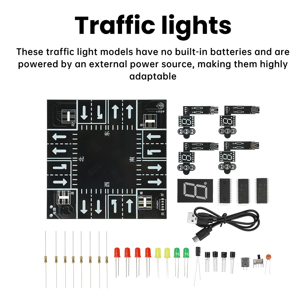 Traffic Light Simulator Kit wi - Diy Electronics Projects For Adults reseña y precio