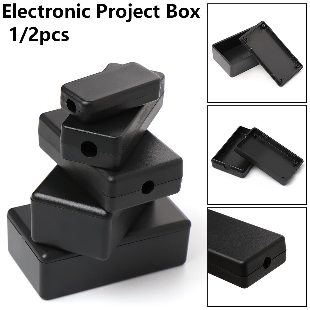 1/2pcs Plastic Waterproof Blac - Diy Electronics Supplies reseña y precio