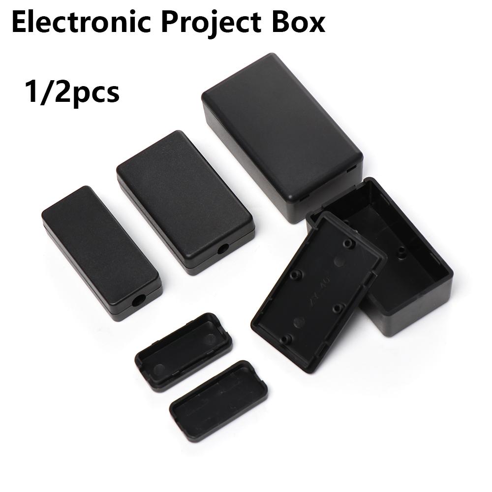 1/2pcs Plastic Waterproof Blac - Diy Electronics Supplies reseña y precio