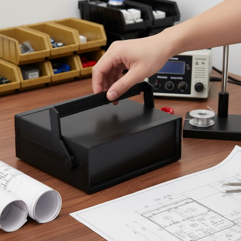 Black Waterproof Enclosure Pro - Diy Electronics Workshop reseña y precio