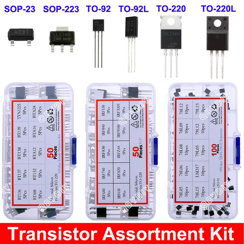 DIP SMD Mosfet Triode Thyristo - Mosfet Transistor Set reseña y precio