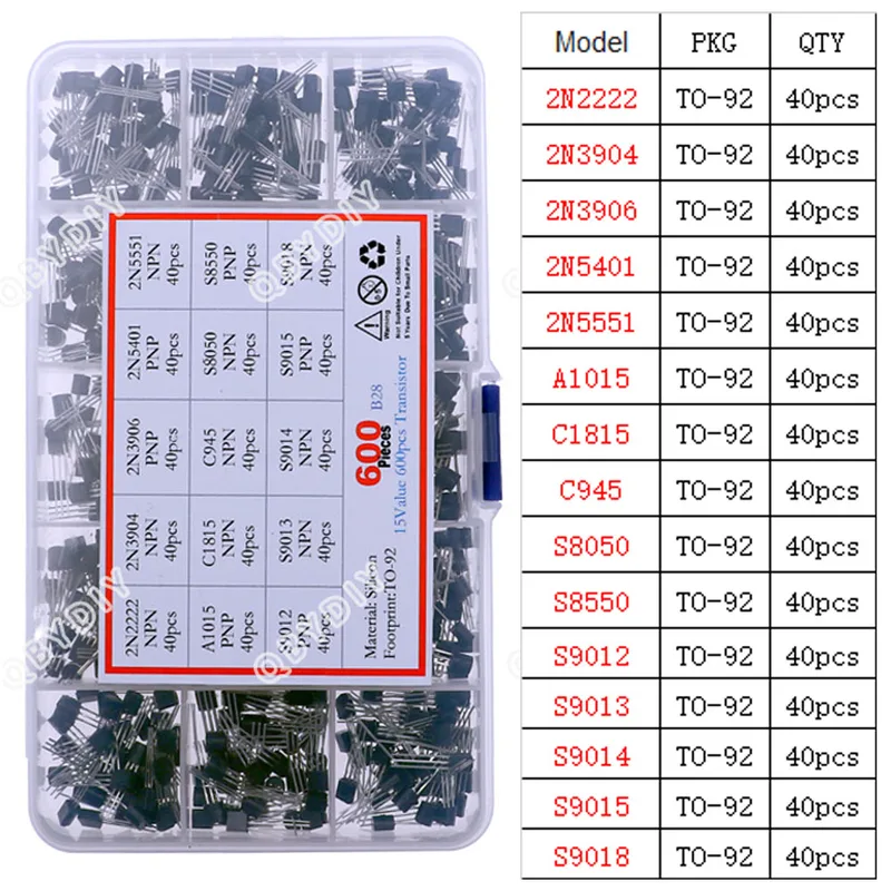 DIP SMD Mosfet Triode Thyristo - Mosfet Transistor Set reseña y precio