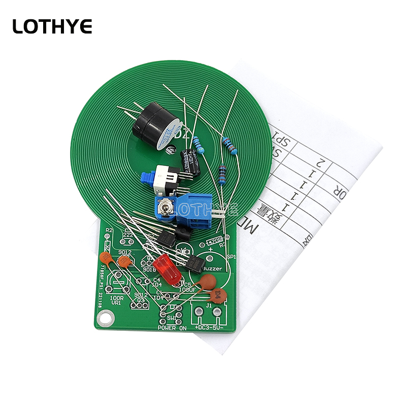 DC 3V-5V Metal Detector Kit DI - Diy Electronics Supplies reseña y precio