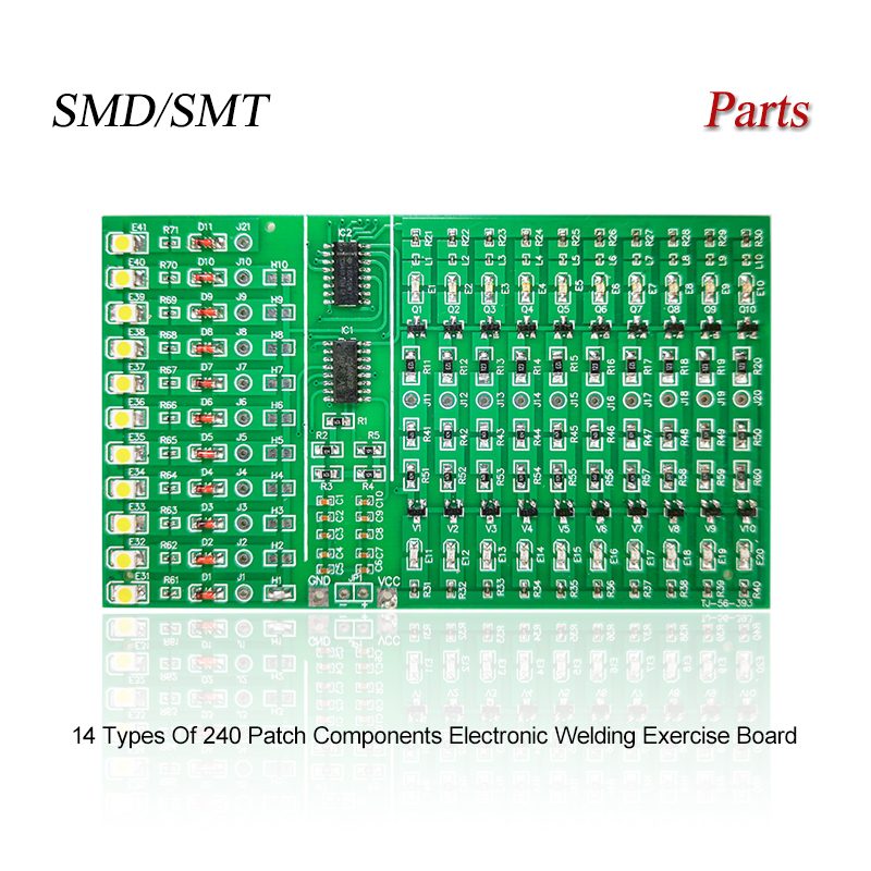 SMD/SMT 14 Types Of 240 Patch  - Pcb Etching Kit reseña y precio