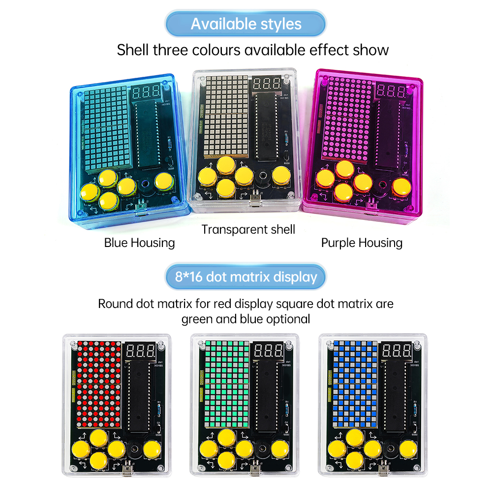 Pixel Gamer DIY Kit Pocket Gam - Diy Electronics Kids reseña y precio