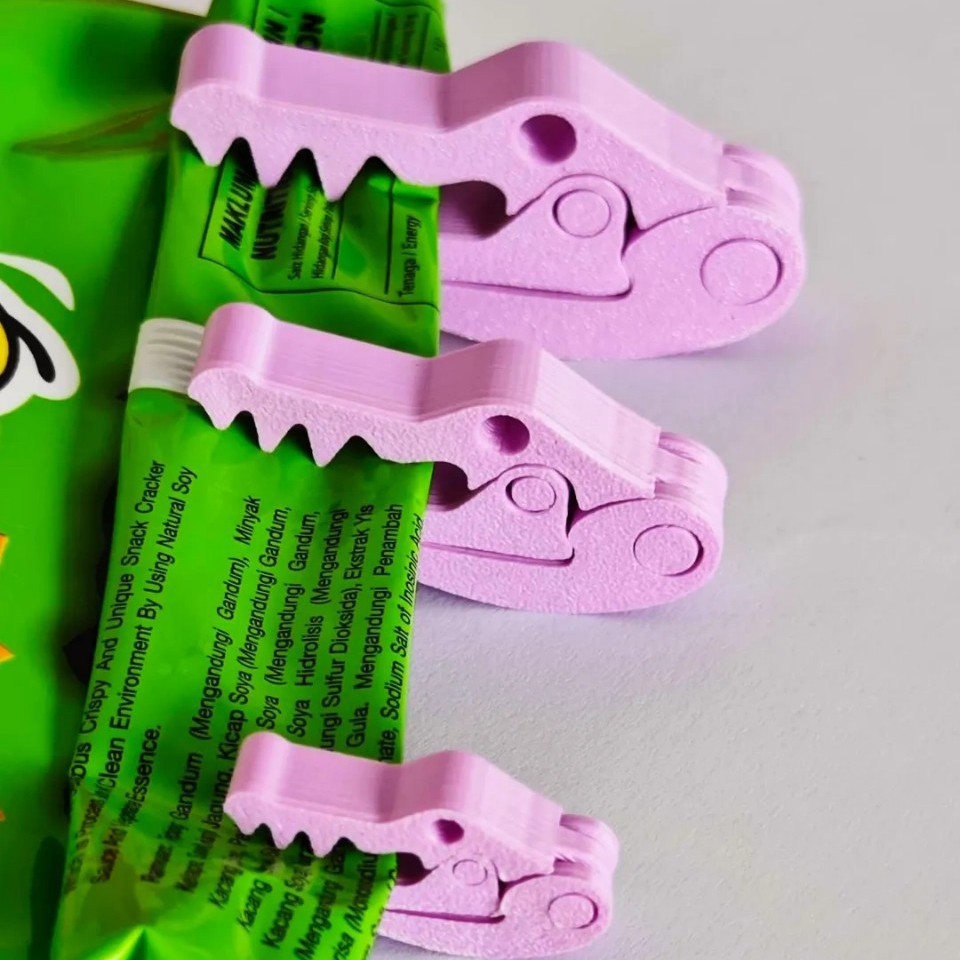Fun Crocodile Food Sealing Cli - Crocodile Clip Set reseña y precio