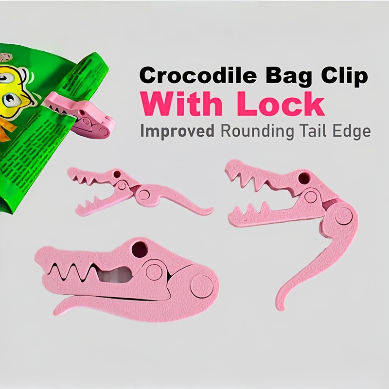 Fun Crocodile Food Sealing Cli - Crocodile Clip Set reseña y precio
