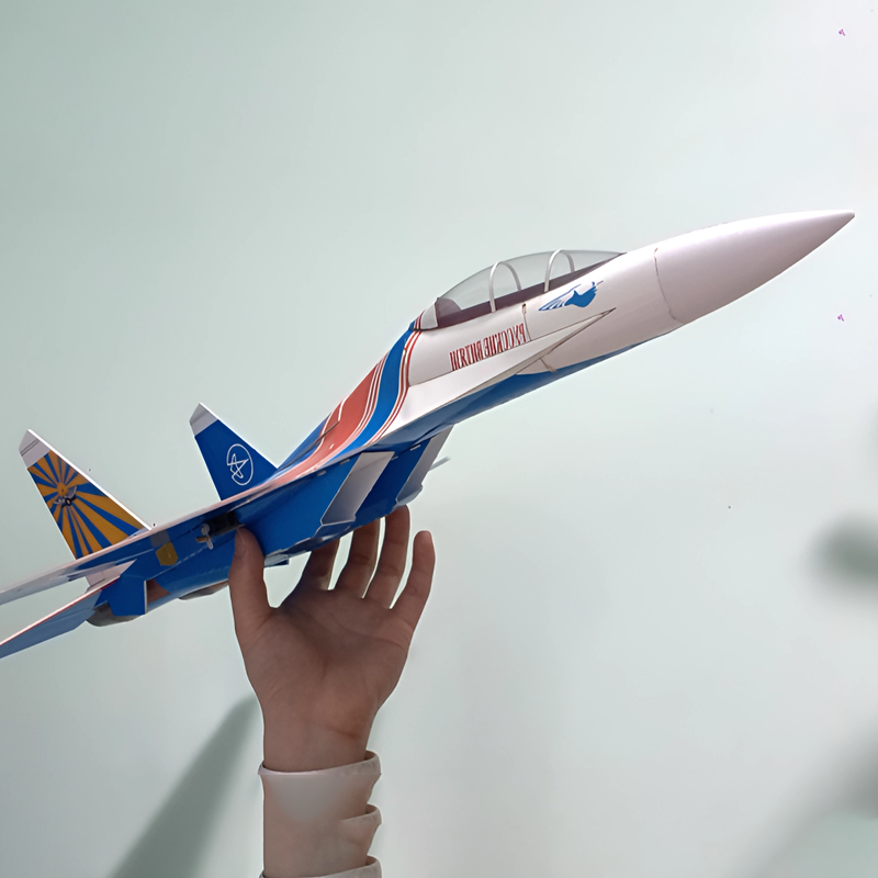 Su-27 Ducted Fan Rc Fighter Du - Diy Electronics For Kids reseña y precio