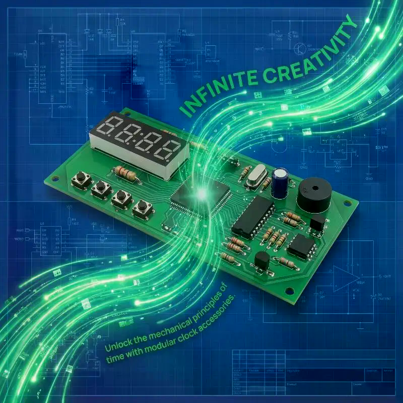 DIY Digital LED Clock Kit 4 Di - Diy Electronics Workshop reseña y precio