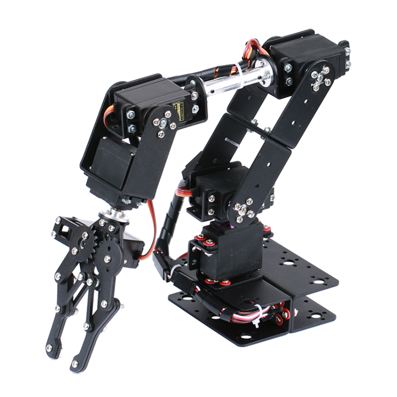 STEAM DIY 6 DOF Robot Metal Al - Diy Robot Electronics Kit reseña y precio