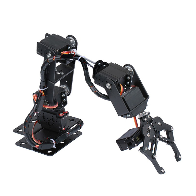 STEAM DIY 6 DOF Robot Metal Al - Diy Robot Electronics Kit reseña y precio