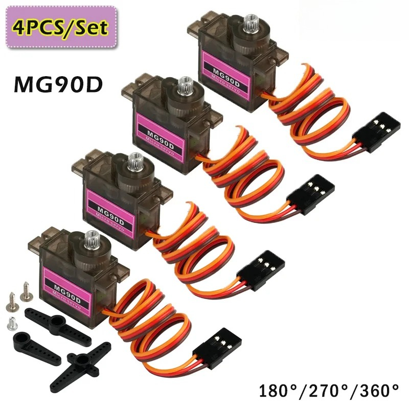 4CPS/Set 9g MG90D Micro Digita - Servo Motor Sg90 reseña y precio