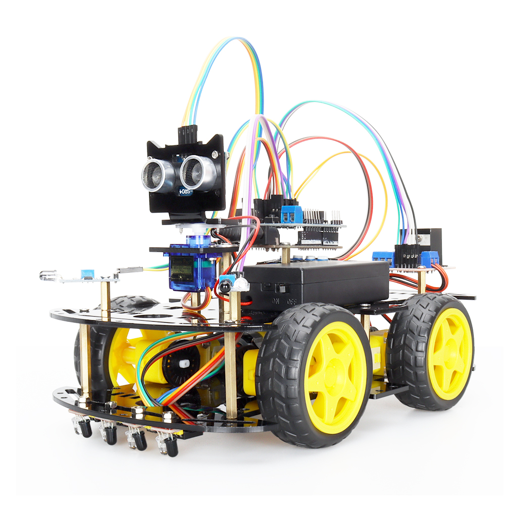 DIY Programmable Smart Robot C - Diy Robot Electronics Kit reseña y precio
