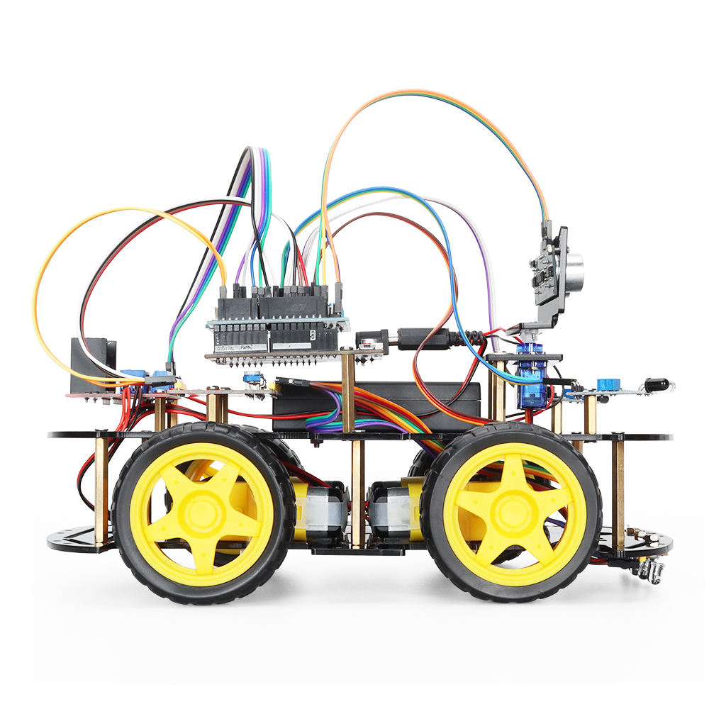 DIY Programmable Smart Robot C - Diy Robot Electronics Kit reseña y precio